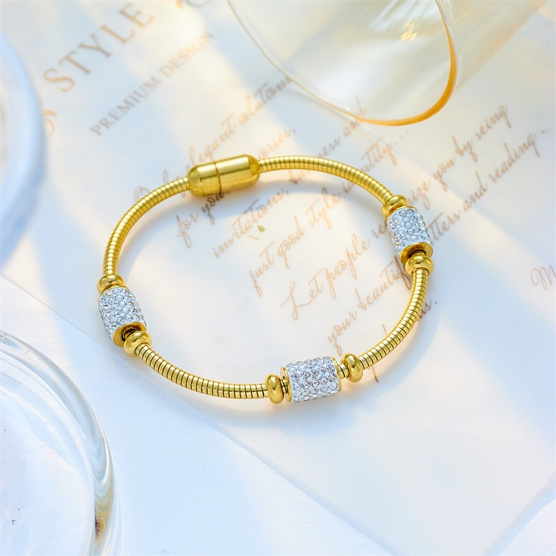 Bracelete Frisado Zircônia