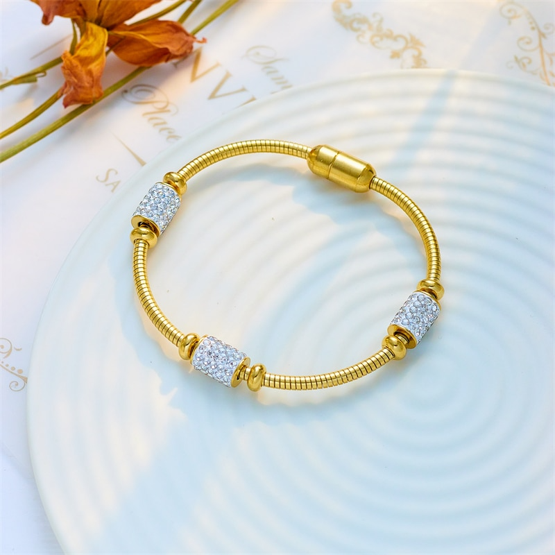 Bracelete Frisado Zircônia